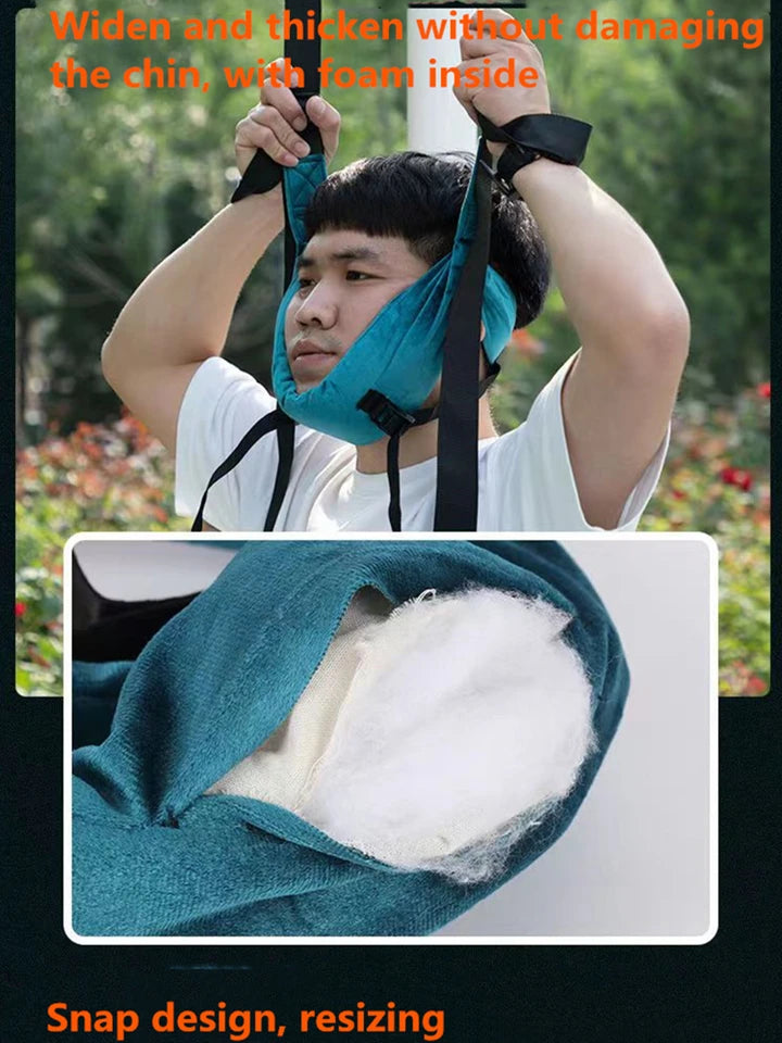 Cervical Traction Neck Support Belt for Spine Relief